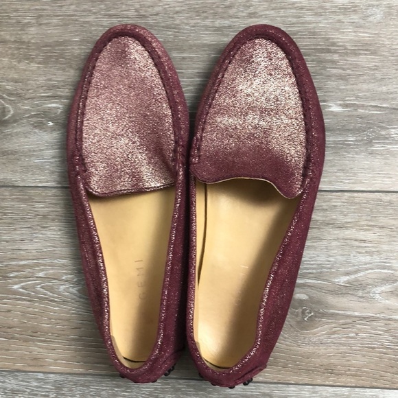 M. Gemi Felize  Shimmer Flats size 38 (7.5) - Picture 2 of 12